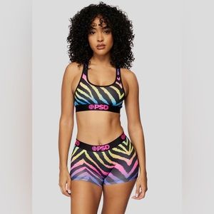 PSS Sports Bra and Boxer Short set